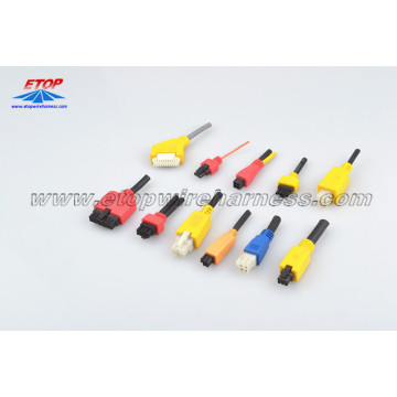 Conectores mini-fit sobremoldados e conector micro-fit