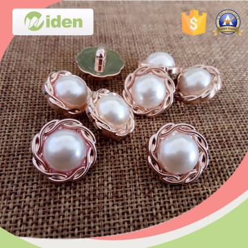 Plastic Pearl Shank Shirt Button for Girls Dress