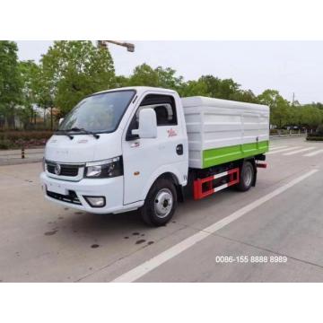 ขายร้อน Dongfeng 4x2 รถบรรทุกขยะปิดถัง