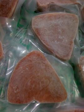 Frozen Fresh Yellowfin Tuna Steaks