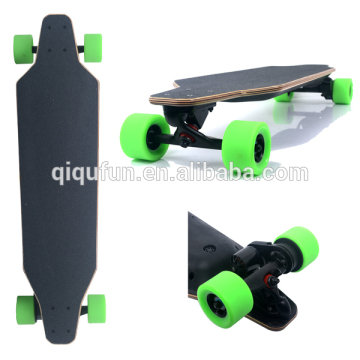 Funny high speed electric skateboard colour wheels