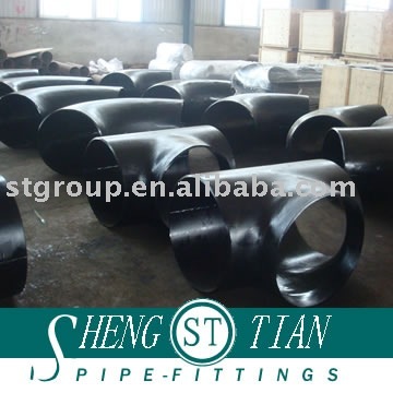 steel tee A234 WPB pipe fitting