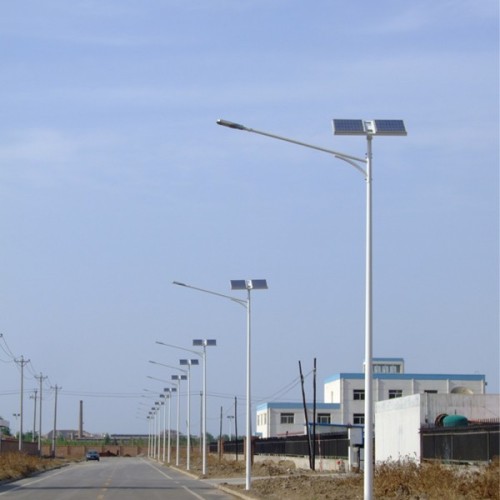 HBGL UL approval solar power 6w -60w modular LED street lights with cast iron lamp post