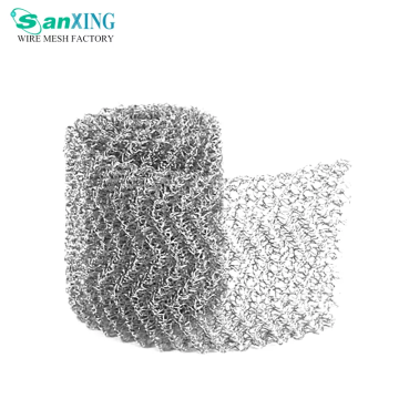 knitted stainless steel gas liquid separator filter