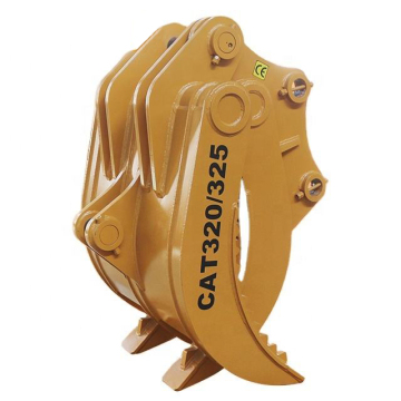 Low Cost 1 Ton Mechanical Grapple Excavator Grapple Grab