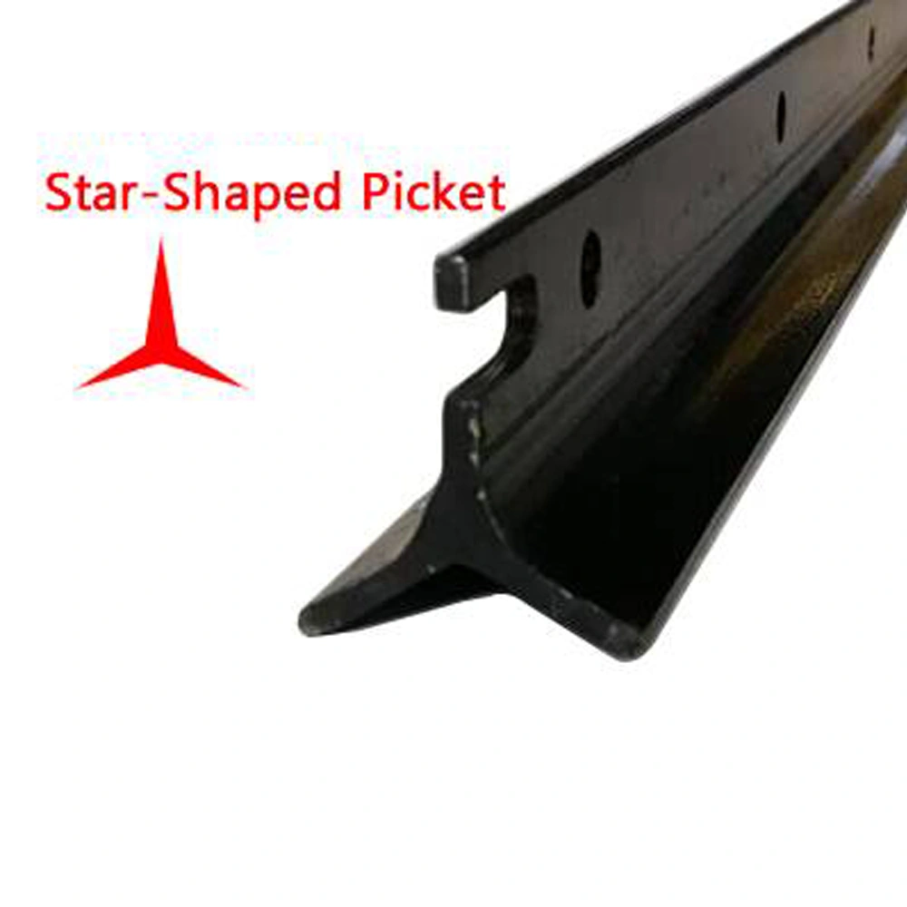 Wholesale Price Black Bitumen Star Pickets