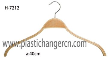 laminated wood hanger,wood dress hanger