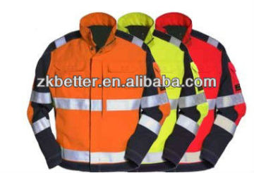 reflective jacket traffic jacket High visibility reflective softshell jacket