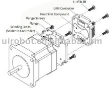 miniature stepper motor driver pulse and direction