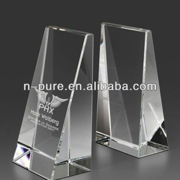 Clear Block Crystal Award