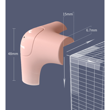 Protecteur de coin sans silicone sans BPA