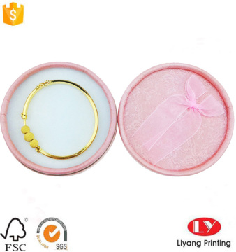 Round bangle bracelet jewelry paper gift box