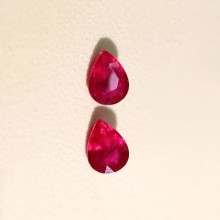 Top Quality Pear Cut Ruby Stone For Jewellery
