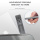 Ergonomic Laptop Cooling Stand Silver Color