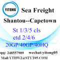 Shantou Shipping Service to Capetown