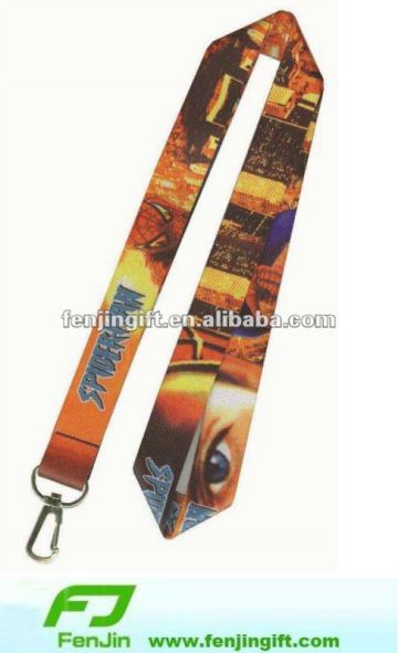 Full printed custom polyester neck lanyard