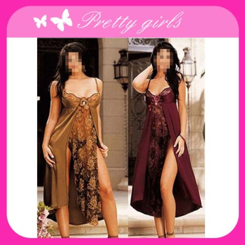 Women Sexy Long Gown Sleepwear