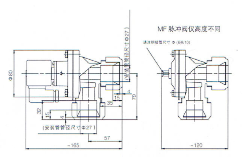 Angle Solenoid Pulse Valve