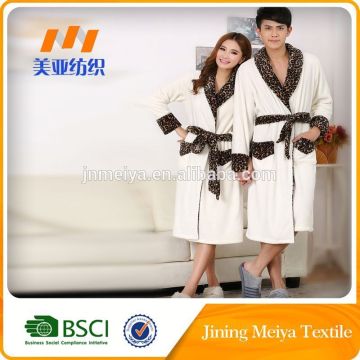 Absorbent Plush Microfiber Bathrobe