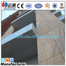3MM 4MM metal composite board For Decoration ACP China Supplier