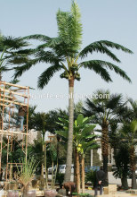 artificial fiberglass outdoor coconut palm tree sale fake tree decor