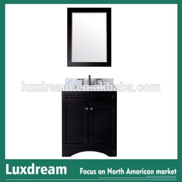 30" Single Bathroom Vanity with Mini Back Splash