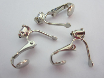 Manufacturing Clip on Earrings, Silver Clip on Earrings
