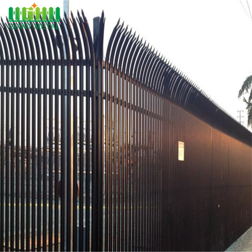 2.4m Galvanized and powder coated Australia Palisade Fence