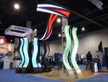 High resolution SMD rubber magnetic flexible led screen