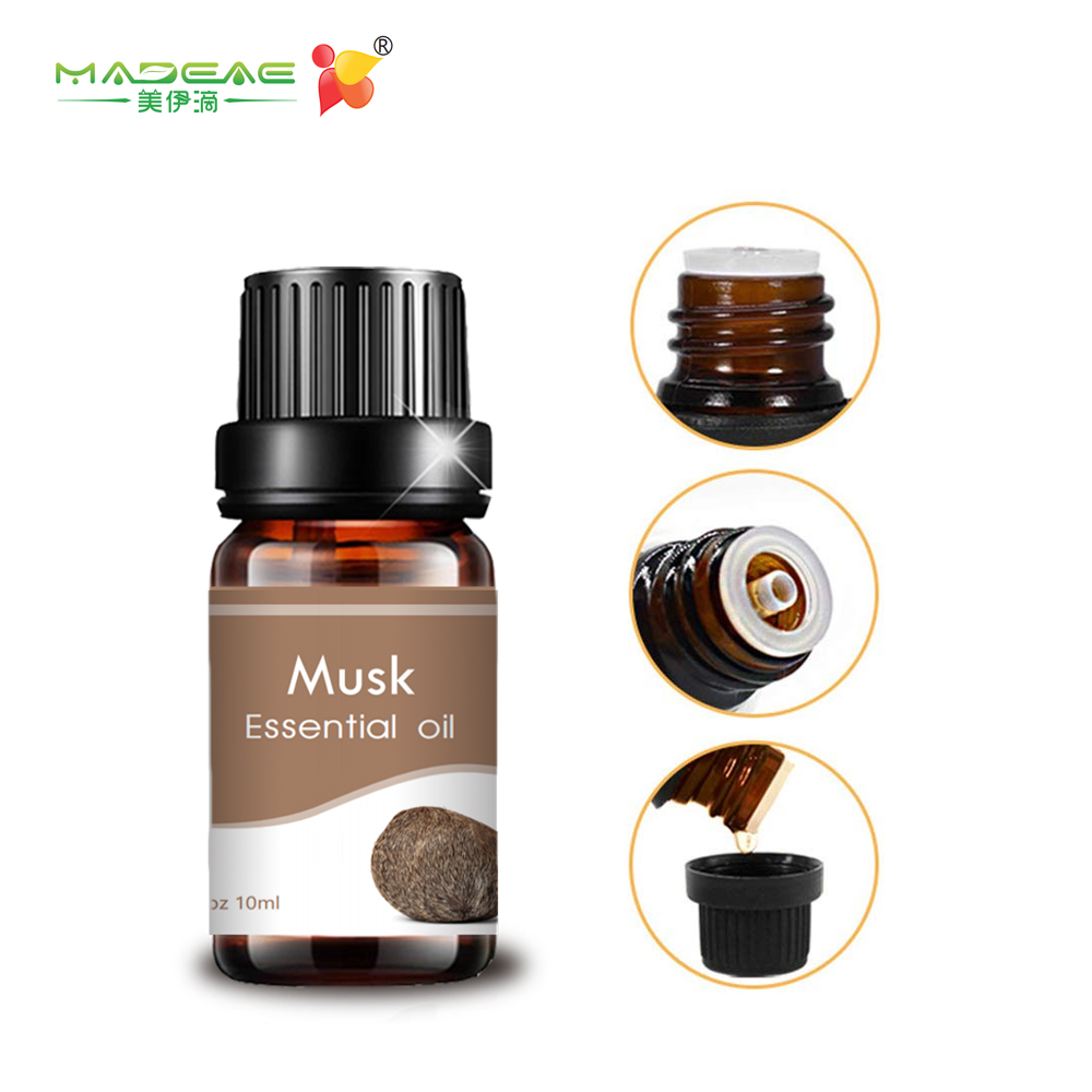 hot selling custom logo 10ml pure musk essential oil aroma