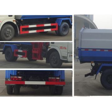 DONGFENG Duolika 6CBM Hydraulic Lifter Garbage Truck