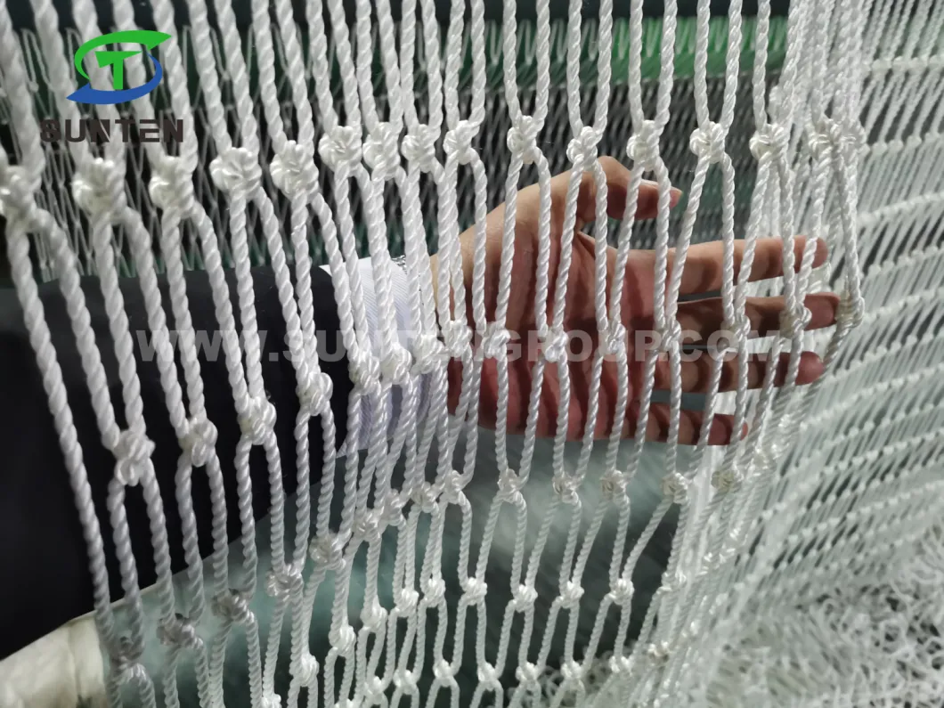 Green/Green Olive HDPE Container Net, Fall Arrest Net, Construction Safety Catch Net, Anti-Falling Net, Harvest Netting Protecting From Fruit Falling