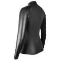 Seaskin 2.5mm kulit halus kulit zip jaket pakaian selam