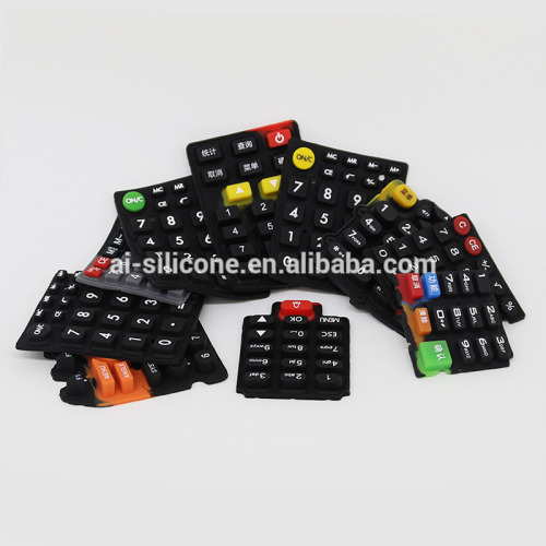 customized conductive silicone rubber buttons