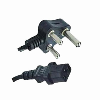 south africa power cord ,250V power cord,appliance power cord,