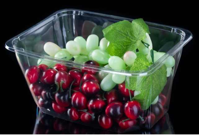 Bol à salade transparent PET domestique sans couvercle