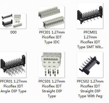 Picoflex IDC connector