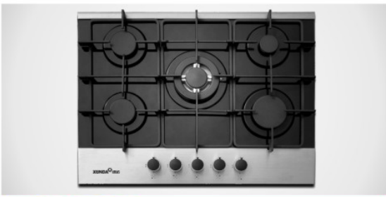 90 Cm Glass Gas Hob