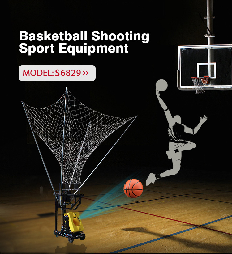 Nuovo dispositivo di allenamento per pallacanestro indoor Durable basket machine