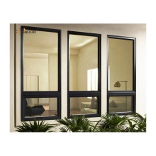 European Standard Hurricane-Resistant Large View Aluminum Fixed Glass Picture Windows