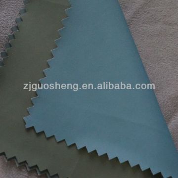 55" width plain pattern polyester pu artificial suede leather