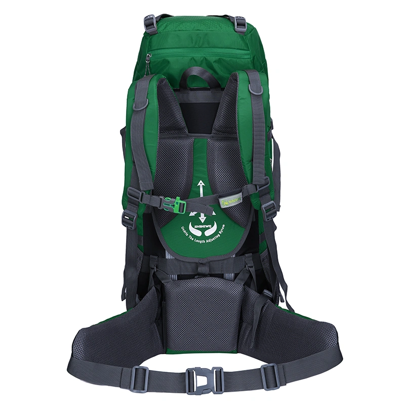 Large 60L Lightweight Climbing Backpack Hiking Rucksack Backpack with Detachable Back