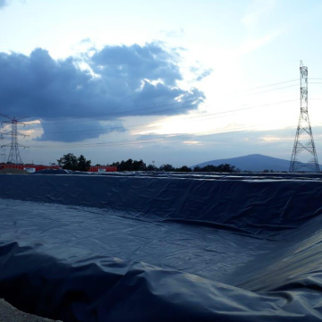 Lapisan Kolam Ladang Ikan HDPE Geomembrane 0.75mm