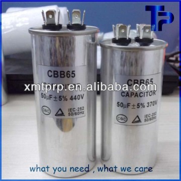 CBB65 motor capacitor air conditioner capacitor CBB65 motor start and run capacitor