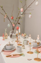 Kitchen Dining Bunny Gnome Easter Table Decor