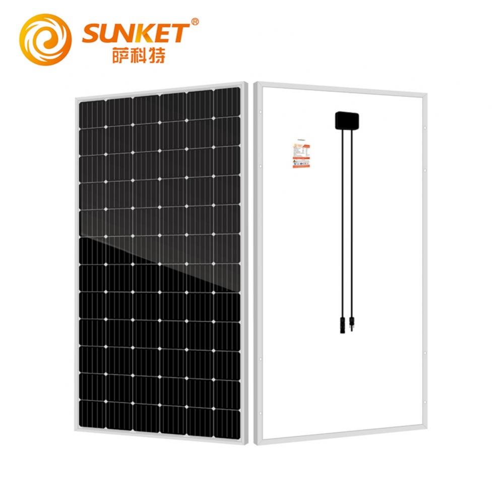 320W Monocrystalline solar panel compared with Trina