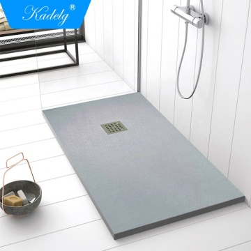 Wholesale Rectangular Stone Resin Shower Base 1000x800mm