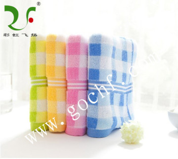 100% cotton banded satin facecloth