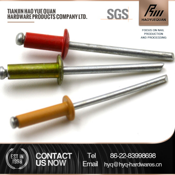 All aluminum pop blind rivet bronze aluminium pop blind rivet