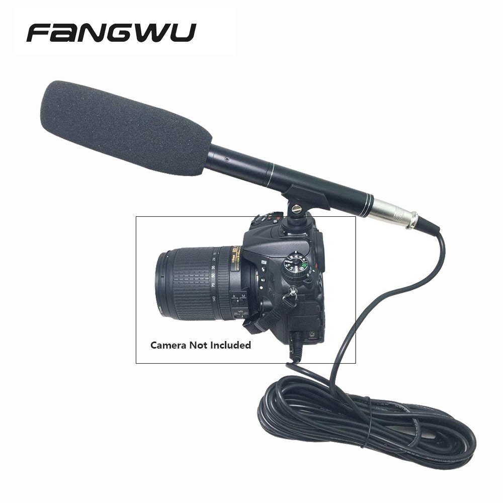 Perfect Sound Wired Interview Mic Microphone for DSLR